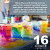 imageCustom Shop Paint Mixing Cups 16Ounce Box of 100  Plastic Measuring Cups for Liquids Automotive Painting Epoxy Resin Acrylic Arts Crafts Disposable or Reusable Graduated Mixing RatiosCups  Pack of 12