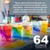 imageCustom Shop Paint Mixing Cups 64Ounce 12 Pack  Plastic Measuring Cups for Liquids Automotive Painting Epoxy Resin Acrylic Arts Crafts Disposable or Reusable Graduated Mixing Ratios