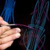 imageCustom Shop Pinstriping Deluxe Box Kit  5 Colors Tape Chart Reducer Starter set of 3 Striping Brushes Mix Sticks and Mixing Cups  Storage Box