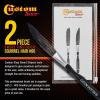 imageCustom Shop SW000 Sword Pinstriper 0002quot Squirrel Hair and Nylon Wool Pack of 2 SW000 Brushes  High Performance Striping Brushes00 Sword Brush