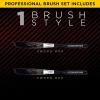 imageCustom Shop SW000 Sword Pinstriper 0002quot Squirrel Hair and Nylon Wool Pack of 2 SW000 Brushes  High Performance Striping Brushes00 Sword Brush