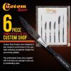 imageCustom Shop Starter Pinstriping Brush Kit Sword 00 Scroll 1 ampamp Long Liner  00 One of Each All 3 Brush Styles  High Performance Striping BrushesAll 6 Brush Set