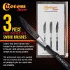 imageCustom Shop Starter Pinstriping Brush Kit Sword 00 Scroll 1 ampamp Long Liner  00 One of Each All 3 Brush Styles  High Performance Striping BrushesAll 3 Sword Brushes