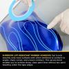 imageCustom Shop Vinyl Fineline Pinstripe Tape Blue 14quot x 36 Yard Roll  Create Sharp Graphic Design Curves Mask Fine Lines Conformable Paint Masking Striping Tape for Auto Motorcycle Flame Painting124Inch x 36Yards