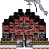 imageCustom Coat Federal Standard Color  25010 Coyote Brown T97 Urethane SprayOn Truck Bed Liner 2 Gallon Kit with Spray Gun and Regulator  Durable Textured Protective Coating  Easy Mix Car Auto