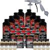 imageCustom Coat Federal Standard Color  30277 Sand Brown T95 Urethane SprayOn Truck Bed Liner 2 Gallon Kit with Spray Gun and Regulator  Durable Textured Protective Coating  Easy Mix Car Auto