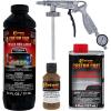 imageCustom Coat Federal Standard Color  33105 Field Drab Brown T78 Urethane SprayOn Truck Bed Liner 1 Quart Kit with Spray Gun and Regulator  Durable Textured Protective Coating  Easy Mix Car Auto