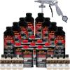 imageCustom Coat Federal Standard Color  33510 Sandstone T81 Urethane SprayOn Truck Bed Liner 2 Gallon Kit with Spray Gun and Regulator  Durable Textured Protective Coating  Easy Mix Car Auto