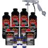 imageCustom Coat Federal Standard Color  35056 Ultramarine Blue T86 Urethane SprayOn Truck Bed Liner 1 Gallon Kit with Spray Gun and Regulator  Durable Textured Protective Coating  Easy Mix Car Auto