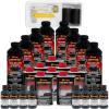 imageCustom Coat Federal Standard Color  36118 Battleship Dark Gray T89 Urethane RollOn BrushOn or SprayOn Truck Bed Liner 2 Gallon Kit with Roller Applicator Kit  Textured Protective Coating