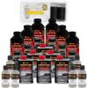 imageCustom Coat Federal Standard Color  36270 Haze Gray T88 Urethane RollOn BrushOn or SprayOn Truck Bed Liner 15 Gallon Kit with Roller Applicator Kit  Textured Auto Protective Coating