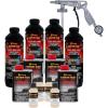 imageCustom Coat Federal Standard Color  36521 Frost Beige T84 Urethane SprayOn Truck Bed Liner 1 Gallon Kit with Spray Gun and Regulator  Durable Textured Protective Coating  Easy Mix Car Auto