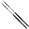 imageCustom Shop  00 Size Long Liner Pinstriping Brush  Beginners and Experts Enhanced Paint Loading Full Belly Design Long Handle Premium Squirrel Hair ampamp Nylon Wool 178quot Length Pack of 21  2 Scroll Brush
