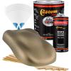 imageCustom Shop  Arizona Bronze Metallic  Hot Rod Flatz Flat Matte Satin Urethane Auto Paint  Complete Gallon Paint Kit  Professional Low Sheen Automotive Car Truck Coating 41 Mix Ratio