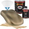 imageCustom Shop  Arizona Bronze Metallic  Hot Rod Flatz Flat Matte Satin Urethane Auto Paint  Complete Quart Paint Kit  Professional Low Sheen Automotive Car Truck Coating 41 Mix Ratio