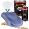 imageCustom Shop  Astro Blue Metallic  Hot Rod Flatz Flat Matte Satin Urethane Auto Paint  Complete Gallon Paint Kit  Professional Low Sheen Automotive Car Truck Coating 41 Mix Ratio