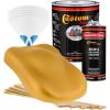 imageCustom Shop  Autumn Gold Metallic  Hot Rod Flatz Flat Matte Satin Urethane Auto Paint  Complete Gallon Paint Kit  Professional Low Sheen Automotive Car Truck Coating 41 Mix Ratio