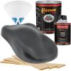imageCustom Shop  Charcoal Gray Firemist  Hot Rod Flatz Flat Matte Satin Urethane Auto Paint  Complete Quart Paint Kit  Professional Low Sheen Automotive Car Truck Coating 41 Mix Ratio