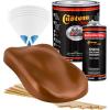 imageCustom Shop  Copper Pearl  Hot Rod Flatz Flat Matte Satin Urethane Auto Paint  Complete Gallon Paint Kit  Professional Low Sheen Automotive Car Truck Coating 41 Mix Ratio