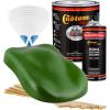 imageCustom Shop  Deere Green  Hot Rod Flatz Flat Matte Satin Urethane Auto Paint  Complete Gallon Paint Kit  Professional Low Sheen Automotive Car Truck Coating 41 Mix Ratio