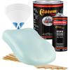 imageCustom Shop  Diamond Blue  Hot Rod Flatz Flat Matte Satin Urethane Auto Paint  Complete Gallon Paint Kit  Professional Low Sheen Automotive Car Truck Coating 41 Mix Ratio