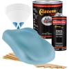 imageCustom Shop  Diamond Blue Metallic  Hot Rod Flatz Flat Matte Satin Urethane Auto Paint  Complete Gallon Paint Kit  Professional Low Sheen Automotive Car Truck Coating 41 Mix Ratio