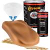 imageCustom Shop  Ginger Metallic  Hot Rod Flatz Flat Matte Satin Urethane Auto Paint  Complete Gallon Paint Kit  Professional Low Sheen Automotive Car Truck Coating 41 Mix Ratio