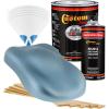 imageCustom Shop  Glacier Blue Metallic  Hot Rod Flatz Flat Matte Satin Urethane Auto Paint  Complete Gallon Paint Kit  Professional Low Sheen Automotive Car Truck Coating 41 Mix Ratio
