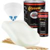 imageCustom Shop  Grand Prix White  Hot Rod Flatz Flat Matte Satin Urethane Auto Paint  Complete Gallon Paint Kit  Professional Low Sheen Automotive Car Truck Coating 41 Mix Ratio