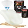 imageCustom Shop  Grand Prix White  Hot Rod Flatz Flat Matte Satin Urethane Auto Paint  Complete Quart Paint Kit  Professional Low Sheen Automotive Car Truck Coating 41 Mix Ratio