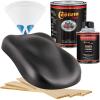 imageCustom Shop  Gunmetal Grey Metallic  Hot Rod Flatz Flat Matte Satin Urethane Auto Paint  Complete Quart Paint Kit  Professional Low Sheen Automotive Car Truck Coating 41 Mix Ratio
