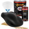 imageCustom Shop  Hot Rod Black  Hot Rod Flatz Flat Matte Satin Urethane Auto Paint  Complete Gallon Paint Kit  Professional Low Sheen Automotive Car Truck Coating 41 Mix Ratio1 Gallon Pack of 1