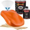 imageCustom Shop  Hugger Orange  Hot Rod Flatz Flat Matte Satin Urethane Auto Paint  Complete Quart Paint Kit  Professional Low Sheen Automotive Car Truck Coating 41 Mix Ratio
