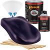 imageCustom Shop  Majestic Purple  Hot Rod Flatz Flat Matte Satin Urethane Auto Paint  Complete Quart Paint Kit  Professional Low Sheen Automotive Car Truck Coating 41 Mix Ratio