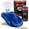 imageCustom Shop  Marine Blue  Hot Rod Flatz Flat Matte Satin Urethane Auto Paint  Complete Gallon Paint Kit  Professional Low Sheen Automotive Car Truck Coating 41 Mix Ratio