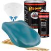 imageCustom Shop  Medium Blue  Hot Rod Flatz Flat Matte Satin Urethane Auto Paint  Complete Gallon Paint Kit  Professional Low Sheen Automotive Car Truck Coating 41 Mix Ratio
