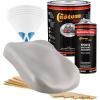 imageCustom Shop  Mesa Gray  Hot Rod Flatz Flat Matte Satin Urethane Auto Paint  Complete Gallon Paint Kit  Professional Low Sheen Automotive Car Truck Coating 41 Mix Ratio