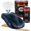imageCustom Shop  Midnight Blue  Hot Rod Flatz Flat Matte Satin Urethane Auto Paint  Complete Gallon Paint Kit  Professional Low Sheen Automotive Car Truck Coating 41 Mix Ratio