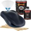 imageCustom Shop  Midnight Blue Pearl  Hot Rod Flatz Flat Matte Satin Urethane Auto Paint  Complete Quart Paint Kit  Professional Low Sheen Automotive Car Truck Coating 41 Mix Ratio