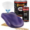 imageCustom Shop  Mystical Purple  Hot Rod Flatz Flat Matte Satin Urethane Auto Paint  Complete Gallon Paint Kit  Professional Low Sheen Automotive Car Truck Coating 41 Mix Ratio