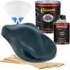 imageCustom Shop  Neptune Blue Firemist  Hot Rod Flatz Flat Matte Satin Urethane Auto Paint  Complete Quart Paint Kit  Professional Low Sheen Automotive Car Truck Coating 41 Mix Ratio
