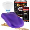 imageCustom Shop  Passion Purple Pearl  Hot Rod Flatz Flat Matte Satin Urethane Auto Paint  Complete Gallon Paint Kit  Professional Low Sheen Automotive Car Truck Coating 41 Mix Ratio