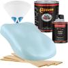 imageCustom Shop  Powder Blue  Hot Rod Flatz Flat Matte Satin Urethane Auto Paint  Complete Quart Paint Kit  Professional Low Sheen Automotive Car Truck Coating 41 Mix Ratio