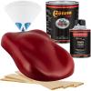 imageCustom Shop  Regal Red  Hot Rod Flatz Flat Matte Satin Urethane Auto Paint  Complete Quart Paint Kit  Professional Low Sheen Automotive Car Truck Coating 41 Mix Ratio