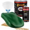 imageCustom Shop  Speed Green  Hot Rod Flatz Flat Matte Satin Urethane Auto Paint  Complete Gallon Paint Kit  Professional Low Sheen Automotive Car Truck Coating 41 Mix Ratio