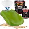 imageCustom Shop  Sublime Green  Hot Rod Flatz Flat Matte Satin Urethane Auto Paint  Complete Quart Paint Kit  Professional Low Sheen Automotive Car Truck Coating 41 Mix Ratio