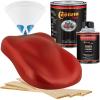 imageCustom Shop  Swift Red  Hot Rod Flatz Flat Matte Satin Urethane Auto Paint  Complete Quart Paint Kit  Professional Low Sheen Automotive Car Truck Coating 41 Mix Ratio