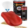 imageCustom Shop  Tractor Red  Hot Rod Flatz Flat Matte Satin Urethane Auto Paint  Complete Gallon Paint Kit  Professional Low Sheen Automotive Car Truck Coating 41 Mix Ratio