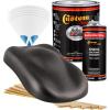 imageCustom Shop  Twilight Black Metallic  Hot Rod Flatz Flat Matte Satin Urethane Auto Paint  Complete Gallon Paint Kit  Professional Low Sheen Automotive Car Truck Coating 41 Mix Ratio