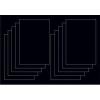 imageCustom Shop 10 Black Aluminum Sign Blank Panels 12quot x 18quot 0040 Thick  Auto Paint Pinstripe Airbrush Vinyl Graphics Stenciling Art Hobby Craft